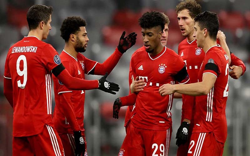 W88 Dự đoán Union Berlin vs Bayern lúc 00h30 ngày 13/12/2020