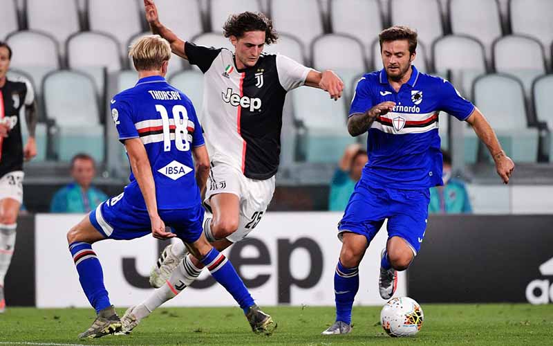 W88 Dự đoán Sampdoria vs Juventus lúc 00h00 ngày 31/1/2021