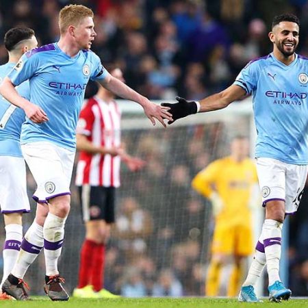 W88 Dự đoán Man City vs Sheffield United lúc 22h00 ngày 30/1/2021