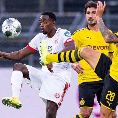 W88 Dự đoán Dortmund vs Mainz lúc 21h30 ngày 16/1/2021