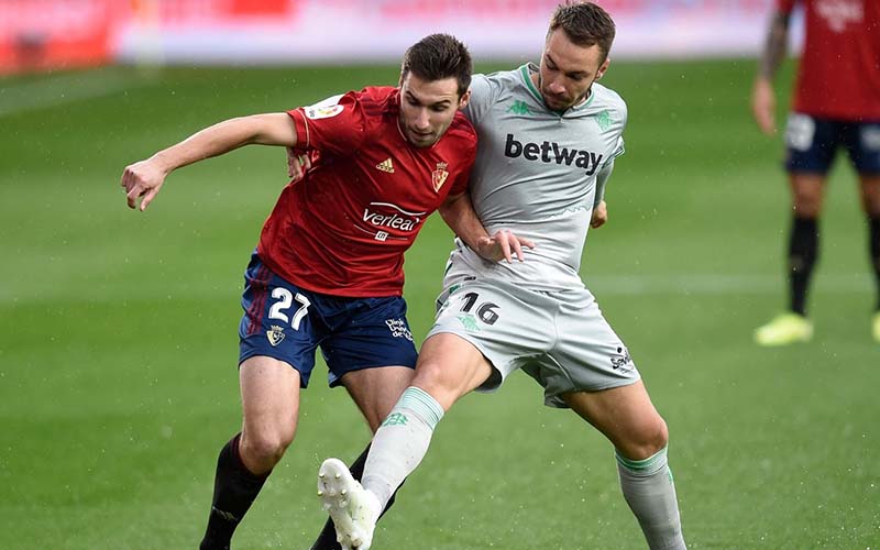 W88 Dự đoán Betis vs Osasuna lúc 3h00 ngày 2/2/2021