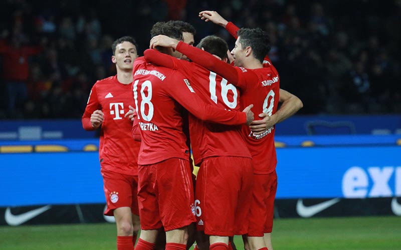 W88 Dự đoán Hertha Berlin vs Bayern lúc 2h00 ngày 6/2/2021