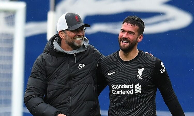 Klopp xem bàn thắng của thủ môn Alisson là tuyệt phẩm – Nhà Cái 188bet