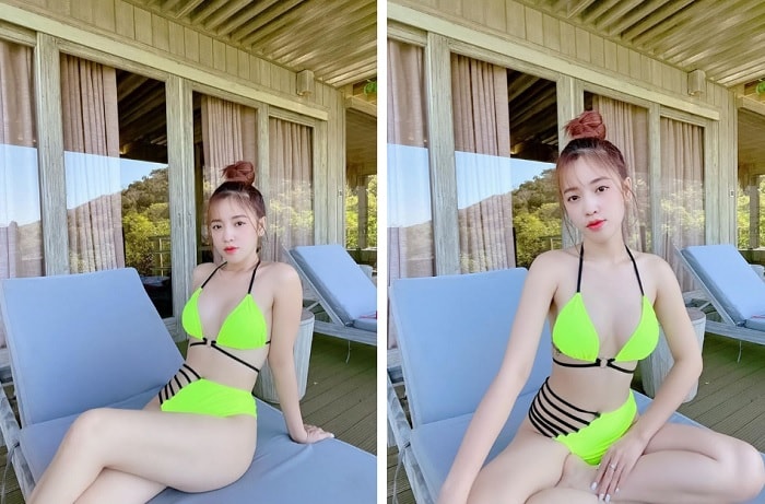 Puka tung ảnh bikini nóng “bỏng mắt”