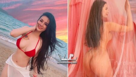 Hot girl vếu khủng Trương Minh Châu nóng bỏng “nghẹt thở”