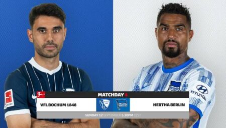 Nhận định kèo Bochum vs Hertha Berlin, 22h30 ngày 12/9