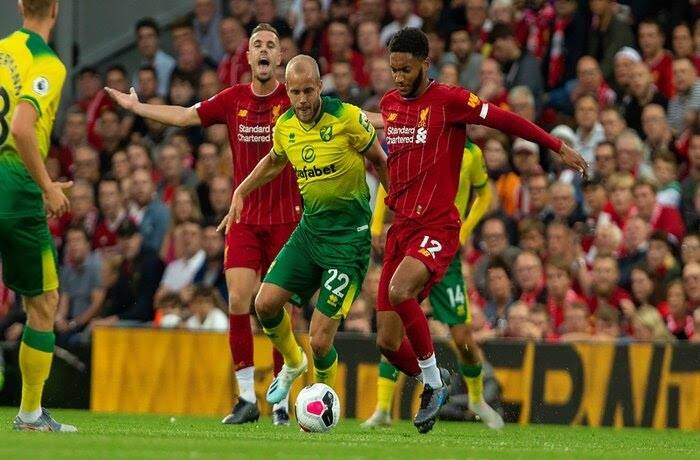 Nhận định kèo Norwich vs Liverpool 1h45 ngày 22/9