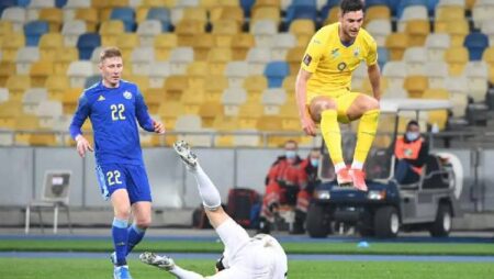 Phân tích kèo hiệp 1 Kazakhstan vs Ukraine, 21h ngày 1/9