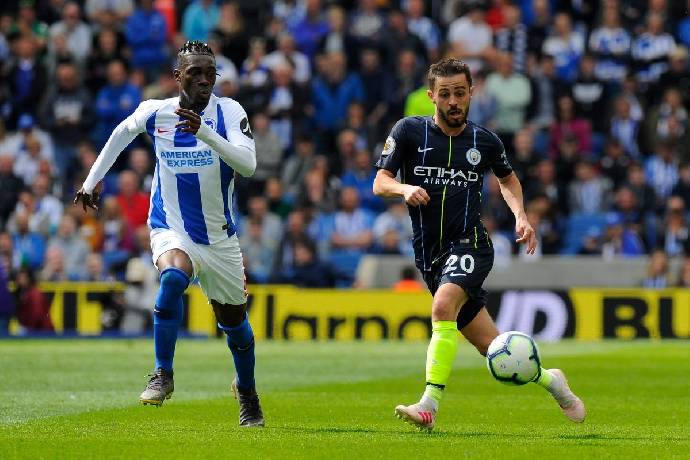 Biến động tỷ lệ kèo Brighton vs Man City, 23h30 ngày 23/10