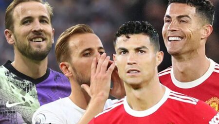 Đội hình kết hợp Tottenham vs MU: Tam tấu Ronaldo – Harry Kane – Son Heung-min