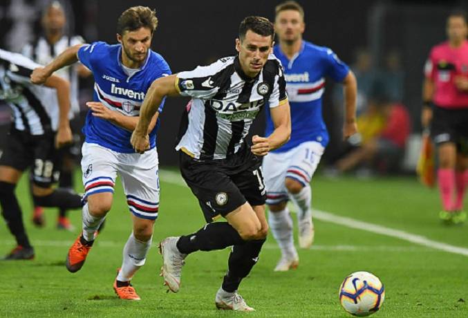 Nhận định kèo Sampdoria vs Udinese, 20h00 ngày 3/10