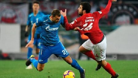 Nhận định kèo Zenit vs Spartak Moscow, 23h00 ngày 24/10