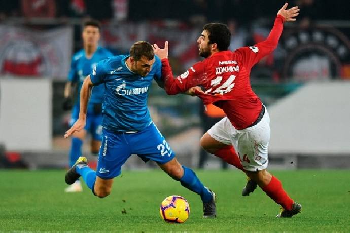 Nhận định kèo Zenit vs Spartak Moscow, 23h00 ngày 24/10