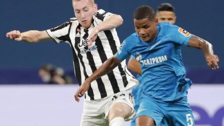 Biến động tỷ lệ kèo Juventus vs Zenit, 3h ngày 3/11