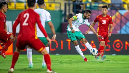 Biến động tỷ lệ kèo Việt Nam vs Saudi Arabia, 19h ngày 16/11