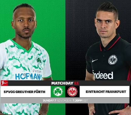 Nhận định kèo Greuther Furth vs Eintracht Frankfurt, 1h30 ngày 8/11