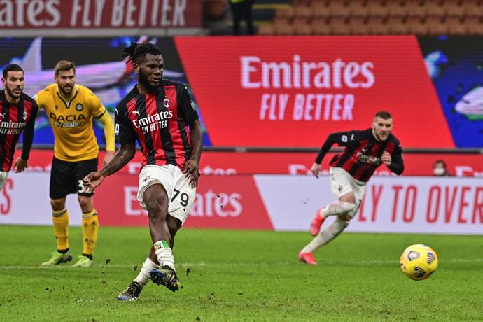 Nhận định kèo Udinese vs AC Milan, 2h45 ngày 12/12