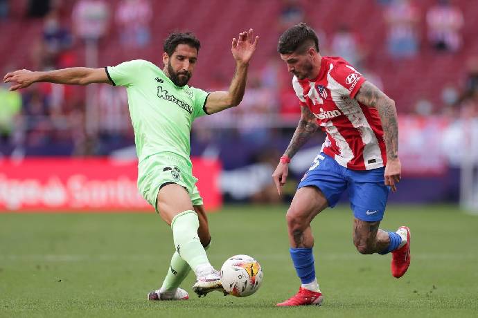 Biến động tỷ lệ kèo Atletico Madrid vs Bilbao, 2h ngày 14/1