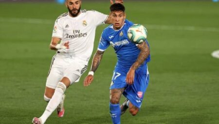 Biến động tỷ lệ kèo Getafe vs Real Madrid, 20h ngày 2/1