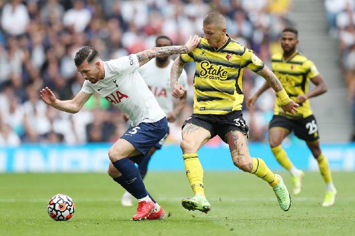 Biến động tỷ lệ kèo Watford vs Tottenham, 22h ngày 1/1