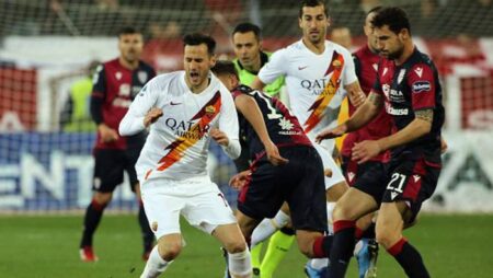 Đội hình ra sân chính thức Roma vs Cagliari, 0h ngày 17/1 (cập nhật)