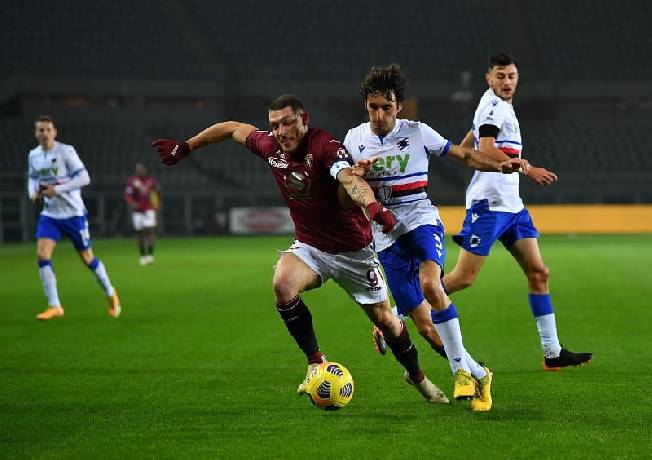 Nhận định kèo Sampdoria vs Torino, 21h00 ngày 15/1