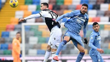 Nhận định kèo Udinese vs Atalanta, 22h30 ngày 9/1