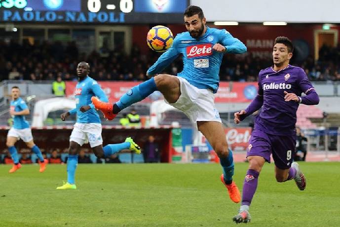 Soi bảng dự đoán tỷ số chính xác Napoli vs Fiorentina, 0h ngày 14/1