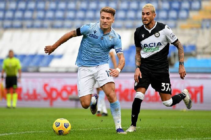 Soi kèo chẵn/ lẻ Lazio vs Udinese, 23h30 ngày 18/1