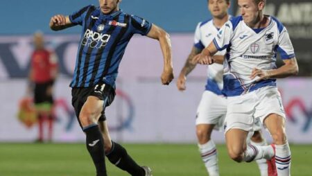 Biến động tỷ lệ kèo Atalanta vs Sampdoria, 2h50 ngày 1/3