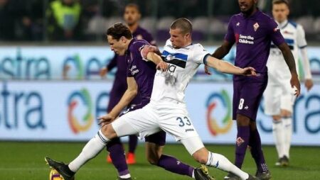 Biến động tỷ lệ kèo Fiorentina vs Atalanta, 18h30 ngày 20/2