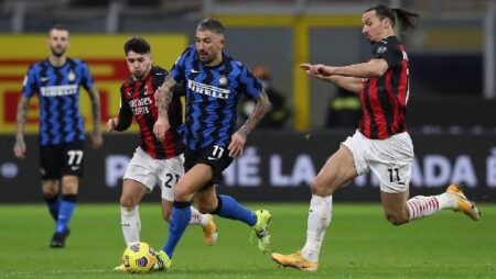 Biến động tỷ lệ kèo Inter Milan vs Liverpool, 3h ngày 17/2