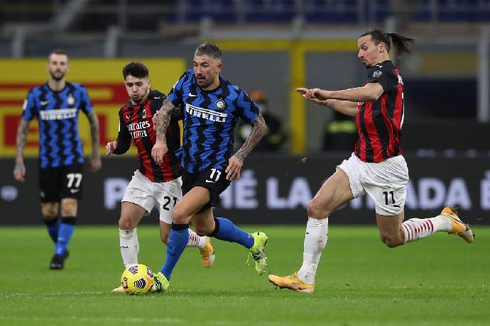 Biến động tỷ lệ kèo Inter Milan vs Liverpool, 3h ngày 17/2