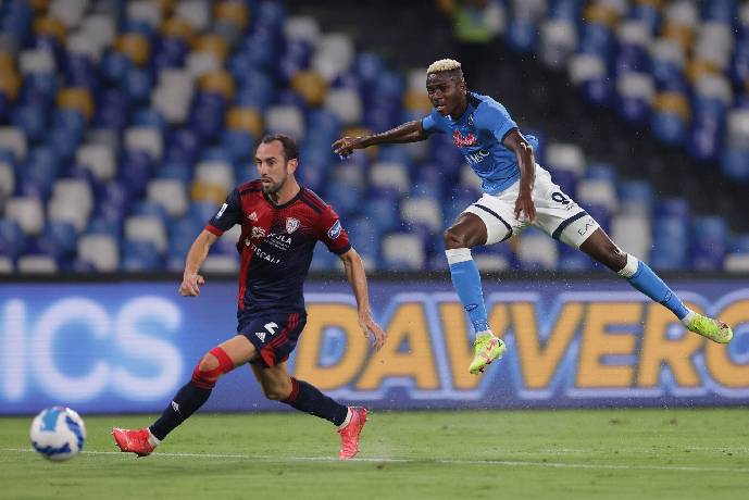 Soi bảng dự đoán tỷ số chính xác Cagliari vs Napoli, 1h ngày 22/2