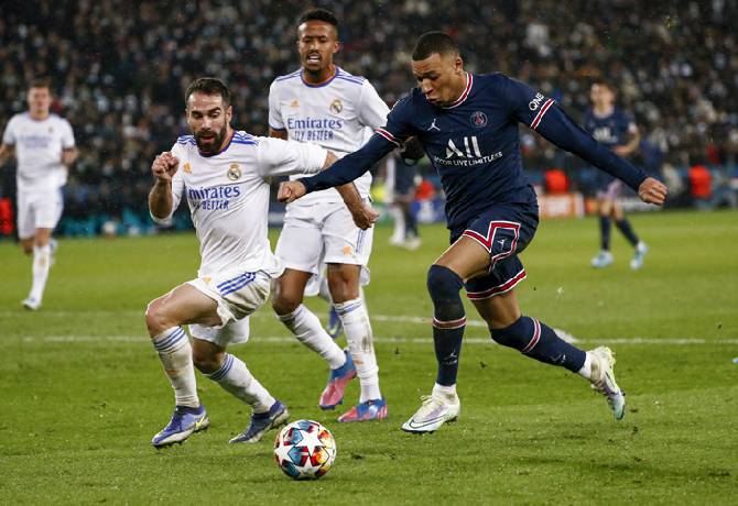 Biến động tỷ lệ kèo Real Madrid vs PSG, 3h ngày 10/3