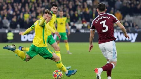 Đội hình ra sân chính thức Norwich vs West Ham, 20h ngày 8/5