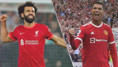 Giá trị đội hình Liverpool vs MU: Salah gần gấp ba Ronaldo