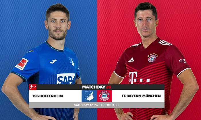 Nhận định kèo Hoffenheim vs Bayern Munich, 21h30 ngày 12/3