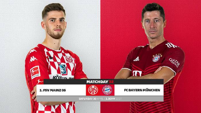 Nhận định kèo Mainz vs Bayern Munich, 20h30 ngày 30/4