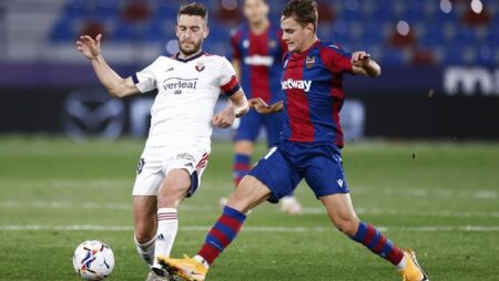 Nhận định kèo Osasuna vs Levante, 0h30 ngày 20/3