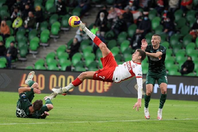 Nhận định kèo Spartak Moscow vs Kuban Krasnodar, 0h00 ngày 3/3