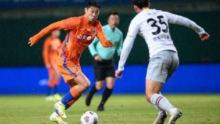 Phân tích kèo hiệp 1 Zhejiang vs Shandong TaiShan, 18h30 ngày 25/6