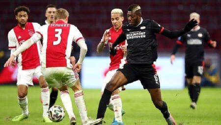 Biến động tỷ lệ kèo Ajax vs PSV, 1h ngày 31/7