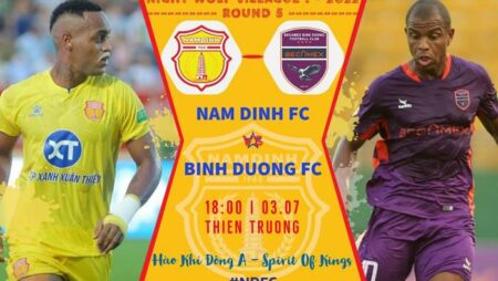 Đội hình ra sân chính thức Nam Định vs B.Bình Dương, 18h ngày 3/7 (cập nhật)