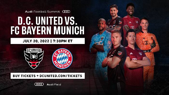 Nhận định kèo D.C. United vs Bayern Munich, 6h30 ngày 21/7