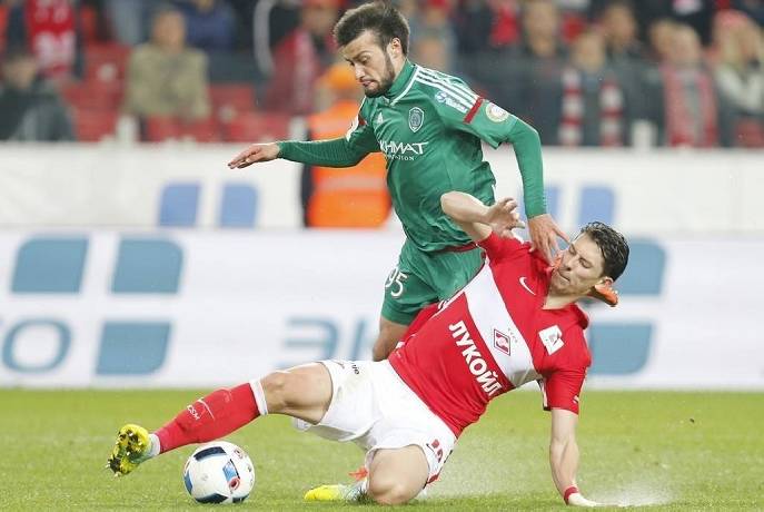 Soi kèo tài xỉu Akhmat Grozny vs Spartak hôm nay, 0h ngày 17/7