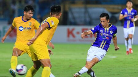 Nhận định kèo SLNA vs Hà Nội FC 18h00 ngày 26/8 V.League 2022