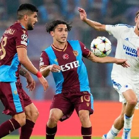 Máy tính dự đoán bóng đá 24/8: Trabzonspor vs Copenhagen
