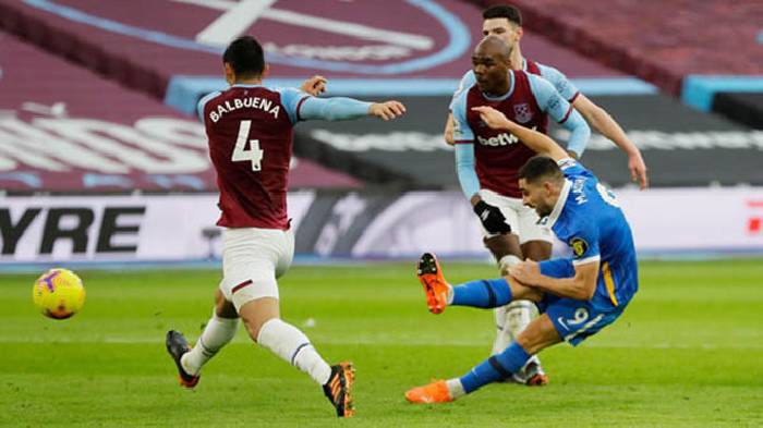 Phân tích kèo hiệp 1 West Ham vs Brighton, 20h ngày 21/8