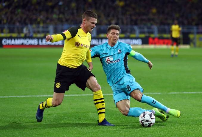 Soi bảng dự đoán tỷ số chính xác Freiburg vs Dortmund, 1h30 ngày 13/8